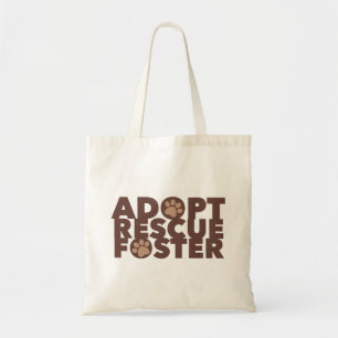 Bolso De Tela Adoptar Rescatar Acoger Mascotas 