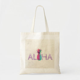Bolso De Tela Adorable Aloha Piña Hawaiana