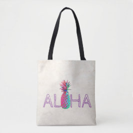 Bolso De Tela Adorable Aloha Piña Hawaiana