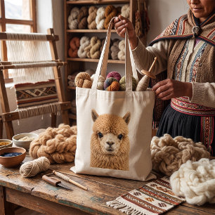 Bolso De Tela Adorable Alpaca Esponjoso Animal