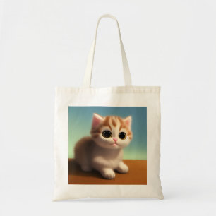 Bolso De Tela Adorable Kitten