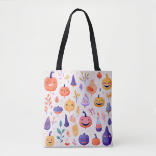 Bolso De Tela Adorable Tote de Halloween   Excelente para todas 