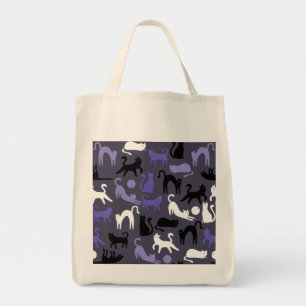 Bolso De Tela Adorables polos de gato de yoga curado