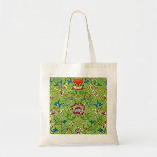 Bolso De Tela Adorno Chino Vintage Owen Jones Floral Verde