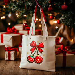 Bolso De Tela Adornos de Navidad