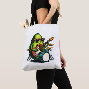 Bolso De Tela Adquirir banda de frutas de arte guitariano Guay