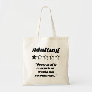 Bolso De Tela Adulto a One Star Review