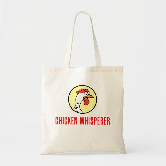 Bolso De Tela Adulto de pollo Whisperer (Frente)