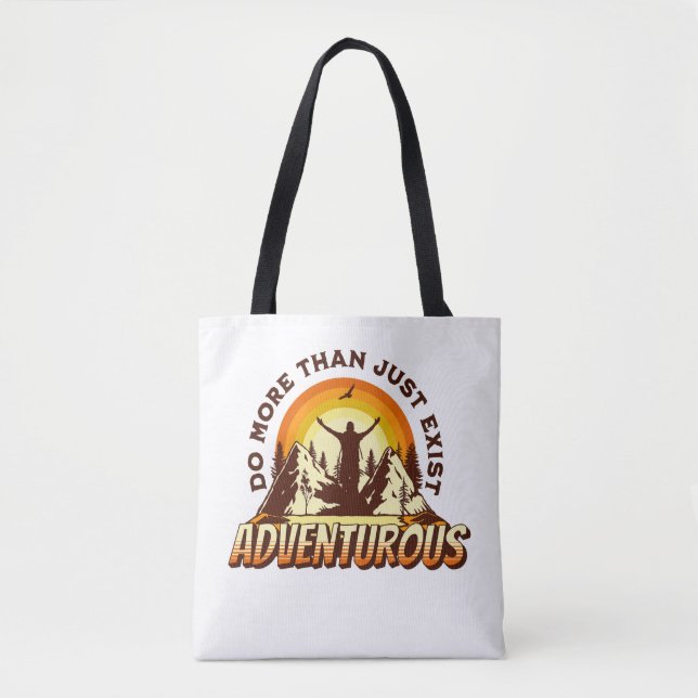 Bolso De Tela Adventure Lover (Anverso)