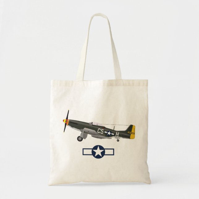 Bolso De Tela Aeronaves estadounidenses de la Segunda Guerra Mun (Frente)