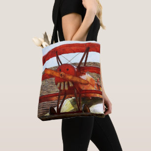 Bolso De Tela Aeroplano del vintage de Shirley Taylor