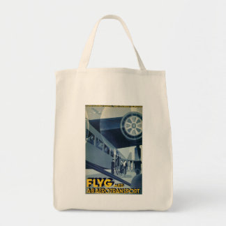 Bolso De Tela Aerotransporte Flyg Med A-B