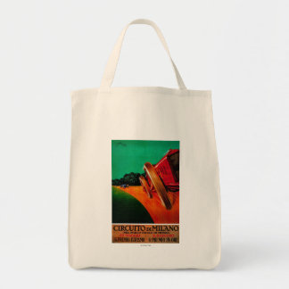 Bolso De Tela Afiche de cosecha de Milano Circuito DiMilanoEurop