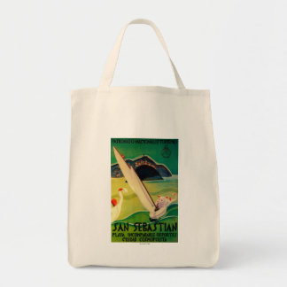 Bolso De Tela Afiche de San Sebastián