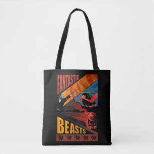 Bolso De Tela Afiche de venado de las bestias fantásticas de Jac