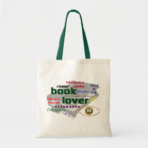Bolso De Tela Aficionado a los libros