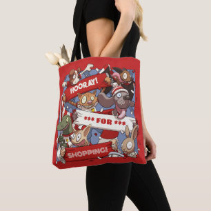 Bolso De Tela Aficionados de Animales Quirky Ilustración de Comp