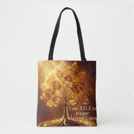 Bolso De Tela Afirmación Tote Bag