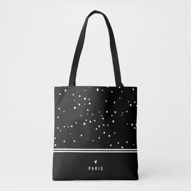 Bolso De Tela Afortunadamente salpicado (Anverso)