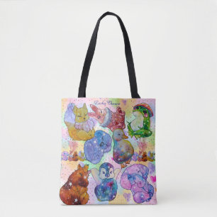 Bolso De Tela Afortunados encantos Tote Bag