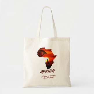 Bolso De Tela Africa - A tree is known  by its fruit.