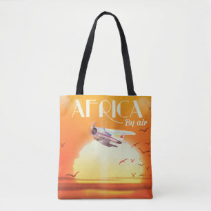 Bolso De Tela África en Avión