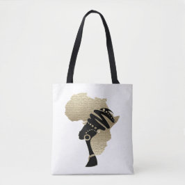 Bolso De Tela África en oro