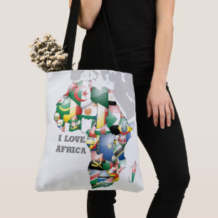 Bolso De Tela África encantadora