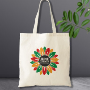 Bolso De Tela AfricaAmerican Black History Junetdecis Sunflower