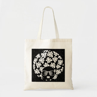 Bolso De Tela Afro Diva Negro y Blanco
