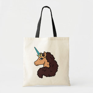 Bolso De Tela Afro Unicornio   Divino