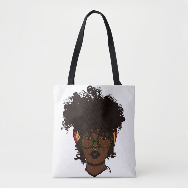 Bolso De Tela Afrocéntrico (Anverso)