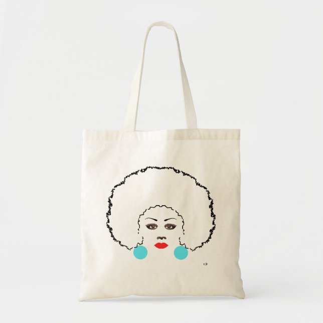 Bolso De Tela Afromujer (Frente)