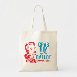 Bolso De Tela Agarrarlo por la boleta de votación - Kamala Harri