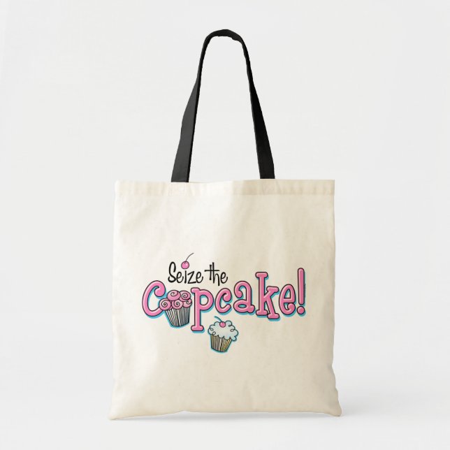 Bolso De Tela Agarre la magdalena (Frente)
