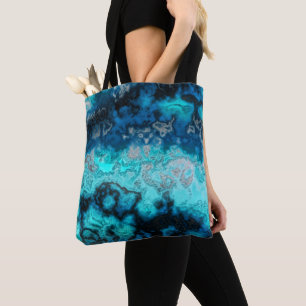 Bolso De Tela Agato azul