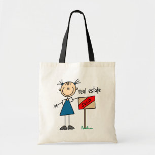 Bolso De Tela Agente inmobiliario