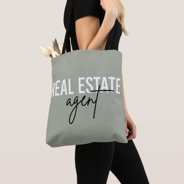 Bolso De Tela Agente inmobiliario | Regalos para Realtor (Detalle)