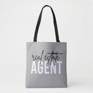 Bolso De Tela Agente inmobiliario Regalos para Realtor