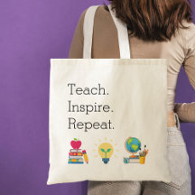 Agradecimiento a maestros Enseñar Inspirar Repetir