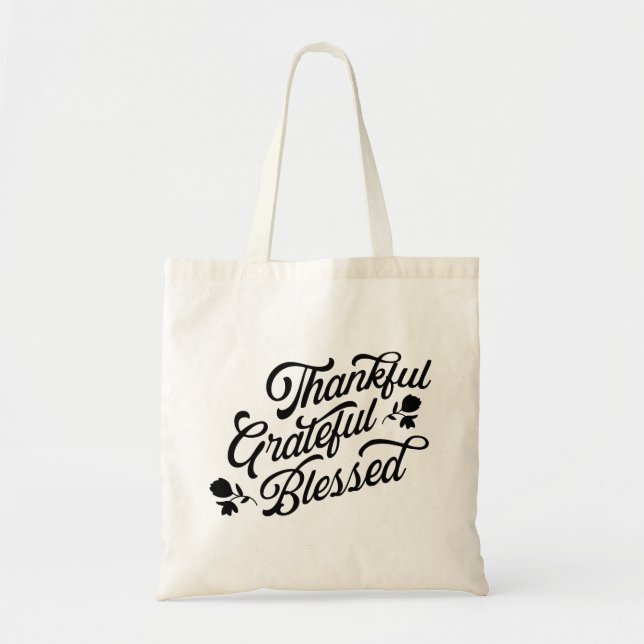 Bolso De Tela Agradecimiento de agradecimiento (Frente)