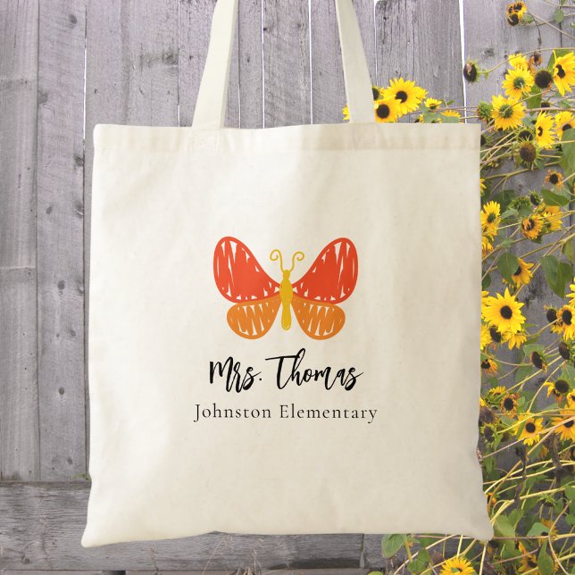Bolso De Tela Agradecimiento del profesor a la mariposa (Subido por el creador)