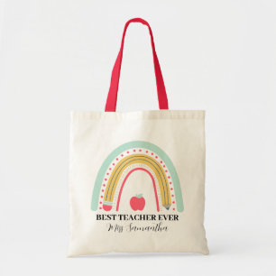 Bolso De Tela Agradecimiento del profesor Gracias Personalizado