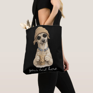 Bolso De Tela Agrega el nombre y la foto de tu perro