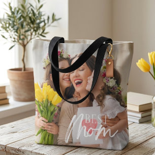 BOLSO DE TELA AGREGA TU FOTO MEJOR MAMÁ