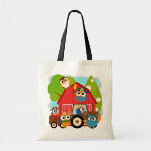 Bolso De Tela Agricultores de búho