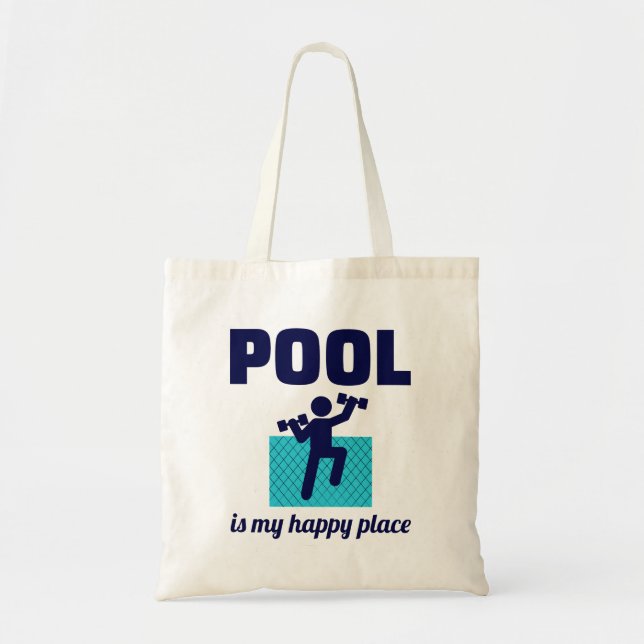 Bolso De Tela Agua Aerobic Aire Acuático Piscina de ejercicios A (Frente)