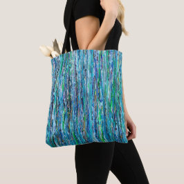 Bolso De Tela Agua bajo el puente Tote Bag