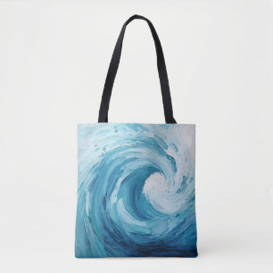 Bolso De Tela Agua de flujo