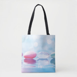 Bolso De Tela Agua de Gota Naturaleza Serena Paz Tranquila